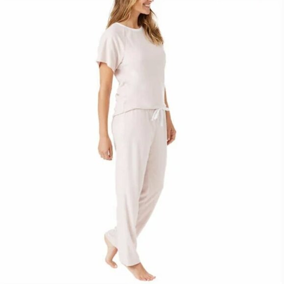 Lucky Brand Ladies' 4-piece Soft Terry Pajama Set XS - Picture 2 of 5